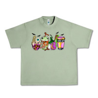 Oil Green Halloween coffee cups Urban Heavy Tee - NancyCooperArtShop