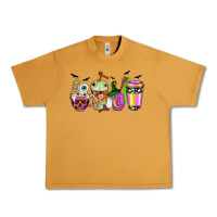 Peanut Butter Halloween coffee cups Urban Heavy Tee - NancyCooperArtShop