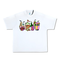 White Halloween coffee cups Urban Heavy Tee - NancyCooperArtShop