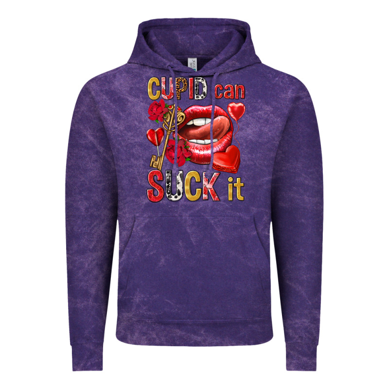 Cupid Can Suck It Valentine's Day Vintage Hoodie by HowdyJamesFarm | Teevron