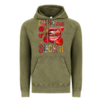 Vintage Olive Cupid can suck it Valentine'S Day Vintage Hoodie - HowdyJamesFarm