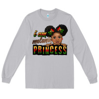 Moon Dust i am melanin princess black peekaboo Long Sleeve Tee - CowGirlArtShop