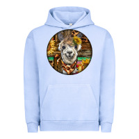 Pigment Grape Ice western alpaca Urban Hoodie - BarkalooDesign