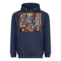 Navy Western Reel Cool Dad American Heavyweight Hoodie - LillyAllenDesigns