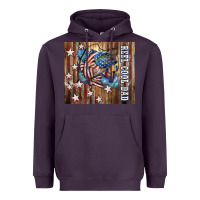 Plum Western Reel Cool Dad American Heavyweight Hoodie - LillyAllenDesigns