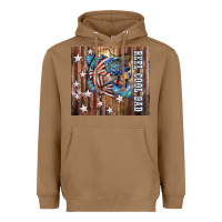 Toasted Coconut Western Reel Cool Dad American Heavyweight Hoodie - LillyAllenDesigns