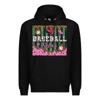 Black baseball sister tumbler Premium Hoodie - BundleAndBundleShop