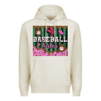 Oatmeal Heather baseball sister tumbler Premium Hoodie - BundleAndBundleShop