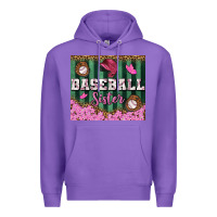 Purple baseball sister tumbler Premium Hoodie - BundleAndBundleShop
