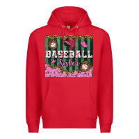 Red baseball sister tumbler Premium Hoodie - BundleAndBundleShop