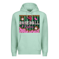Seafoam baseball sister tumbler Premium Hoodie - BundleAndBundleShop