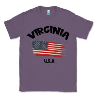 Lavender VIRGINIA U.S.A Classic Tee - Bettercallsaul