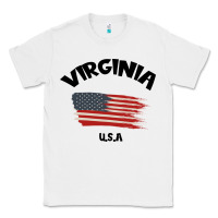 White VIRGINIA U.S.A Classic Tee - Bettercallsaul