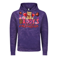 Cloud Purple Daddy's Valentine Vintage Hoodie - HowdyJamesFarm