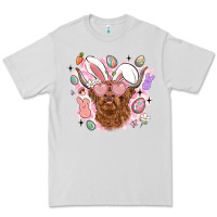 Dove Grey highland heifer easter Premium Tee - LillyAllenDesigns