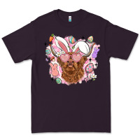 Plum highland heifer easter Premium Tee - LillyAllenDesigns