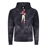 Cloud Black deion sanders 32 Vintage Hoodie - lanVoArt