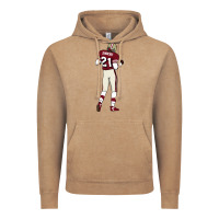 Vintage Coffee deion sanders 32 Vintage Hoodie - lanVoArt