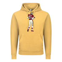 Vintage Mustard deion sanders 32 Vintage Hoodie - lanVoArt