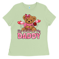 Matcha my valentine is my daddy Ladies Tee - LillyAllenDesigns