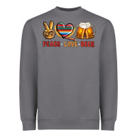 Storm peace love beer bbs Heavyweight Sweatshirt - BundleAndBundleShop