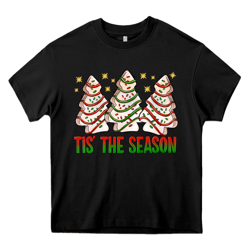 Tis' The Season With Christmas Cakes  Bbs Heavy Core Tee by BundleAndBundleShop | Teevron