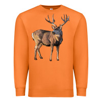 Carrot Mule Buck Deer Premium Sweatshirt - LillyAllenDesigns