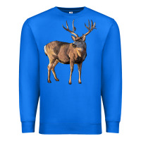 True Royal Mule Buck Deer Premium Sweatshirt - LillyAllenDesigns