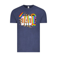 Vintage Denim Dad Pride Vintage Tee - NancyCooperArtShop