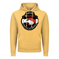 Vintage Mustard awesome down with my demons  for gift adult and kids men women  2021 Vintage Hoodie - lanVoArt