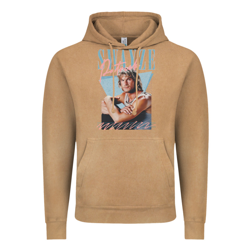 Patrick Swayze 90s Styled Retro Graphic Design Gift Vintage Hoodie by lanVoArt | Teevron