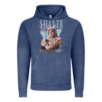 Vintage Denim patrick swayze 90s styled retro graphic design gift Vintage Hoodie - lanVoArt