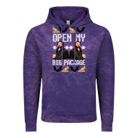Cloud Purple what we do in the shadows christmas sweater design—open my big packa Vintage Hoodie - lanVoArt