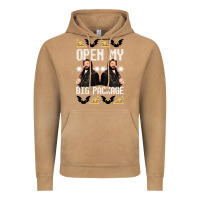 Vintage Camel what we do in the shadows christmas sweater design—open my big packa Vintage Hoodie - lanVoArt