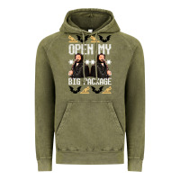 Vintage Olive what we do in the shadows christmas sweater design—open my big packa Vintage Hoodie - lanVoArt