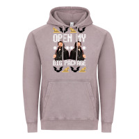 Vintage Zinc what we do in the shadows christmas sweater design—open my big packa Vintage Hoodie - lanVoArt