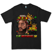 Black juneteenth is my independence day Premium Tee - LillyAllenDesigns