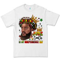 White juneteenth is my independence day Premium Tee - LillyAllenDesigns