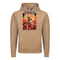 Vintage Coffee doom 1993 poster pc fps Vintage Hoodie - lanVoArt