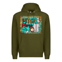 Army Green pitch please mouse pad Premium Hoodie - BundleAndBundleShop