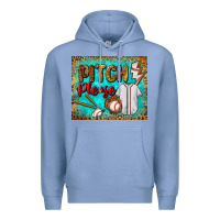 Colony Blue pitch please mouse pad Premium Hoodie - BundleAndBundleShop
