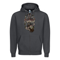 Smoke skaven warhammer Zipper Hoodie - lanVoArt