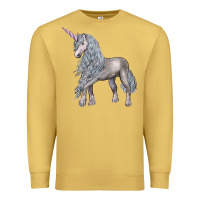 Antique Gold Unicorn Premium Sweatshirt - LillyAllenDesigns