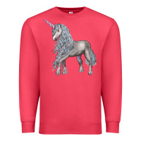 Cardinal Unicorn Premium Sweatshirt - LillyAllenDesigns