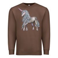 Chestnut Unicorn Premium Sweatshirt - LillyAllenDesigns