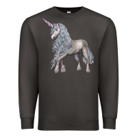Smoke Unicorn Premium Sweatshirt - LillyAllenDesigns
