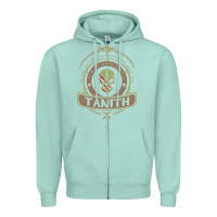Seafoam tanith  1 Zipper Hoodie - lanVoArt