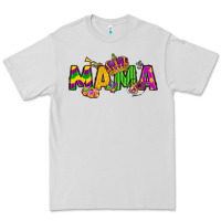 Dove Grey mama mardi gras Premium Tee - LillyAllenDesigns