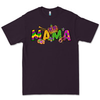Plum mama mardi gras Premium Tee - LillyAllenDesigns