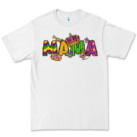 White mama mardi gras Premium Tee - LillyAllenDesigns